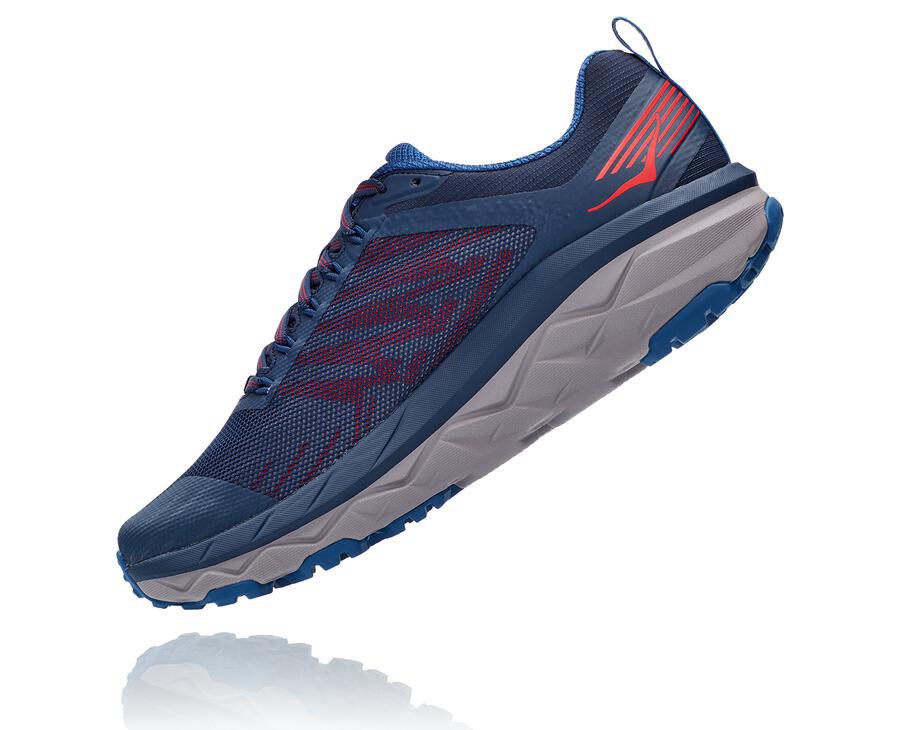 Chaussure Trail Hoka One One Challenger Atr 5 Homme - Bleu Marine - BNH-459872